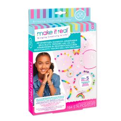 MAKE IT REAL - BRACELETS ARC-EN-CIEL ET PERLES